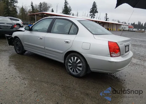 2005 Hyundai Elantra Gls/Gt from USA, damaged, VIN KMHDN45D15U014166